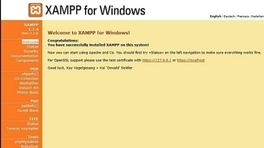 successfully installed XAMPP on your windows