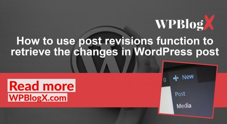Wordpress Post Revisions