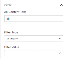 Filter Type