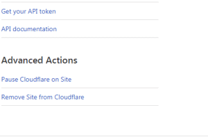 pause cloudflare