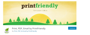 printfriendly plugin